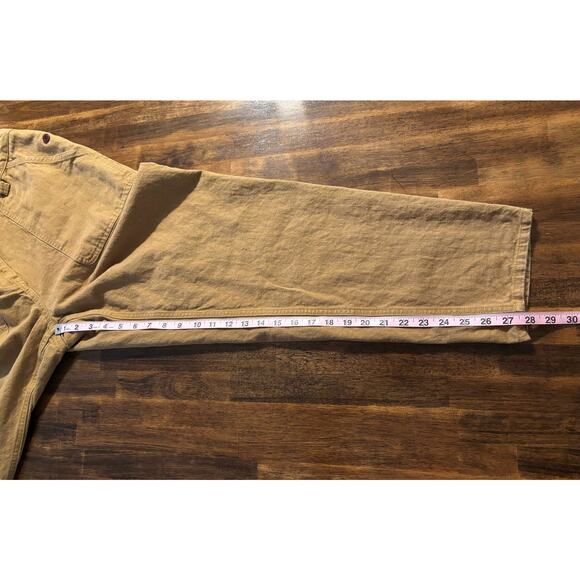 Poetry Women’s 12 34 x 28 Pants Hemp Organic Cotton Tapered Leg High Rise - Picture 12 of 13